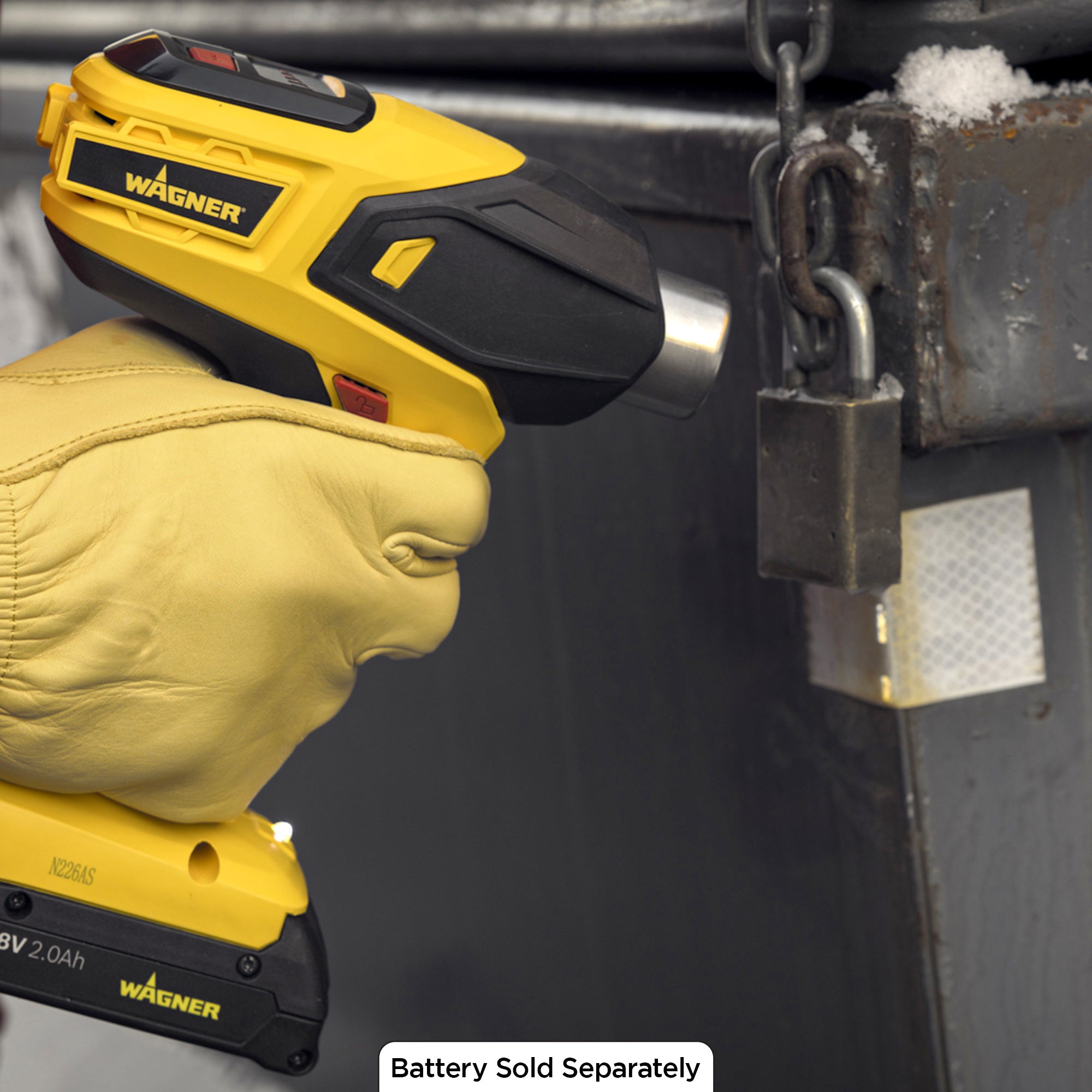 FURNO 550 18V Cordless Heat Gun – Tool Only Image:12
