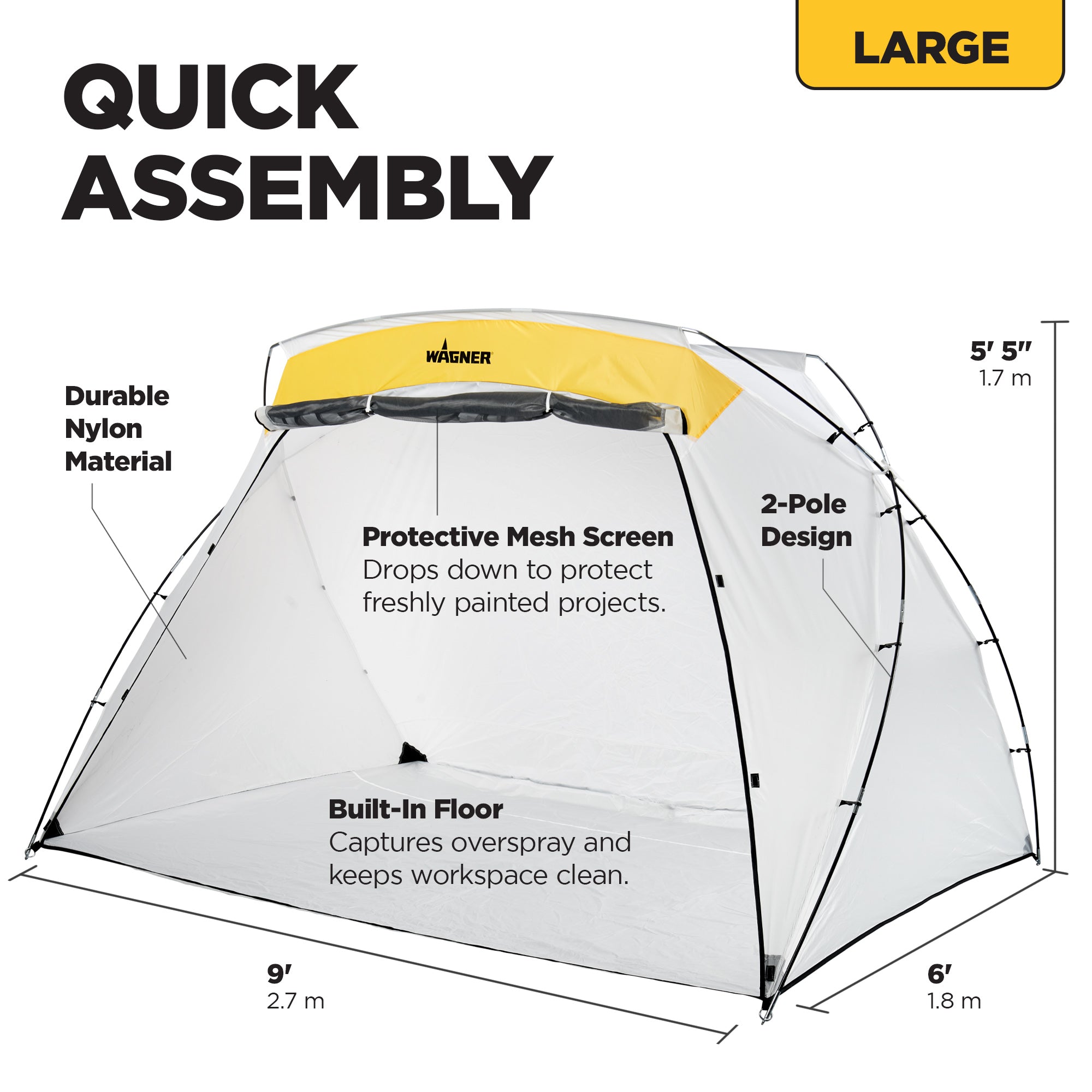 Large Spray Shelter Image:2