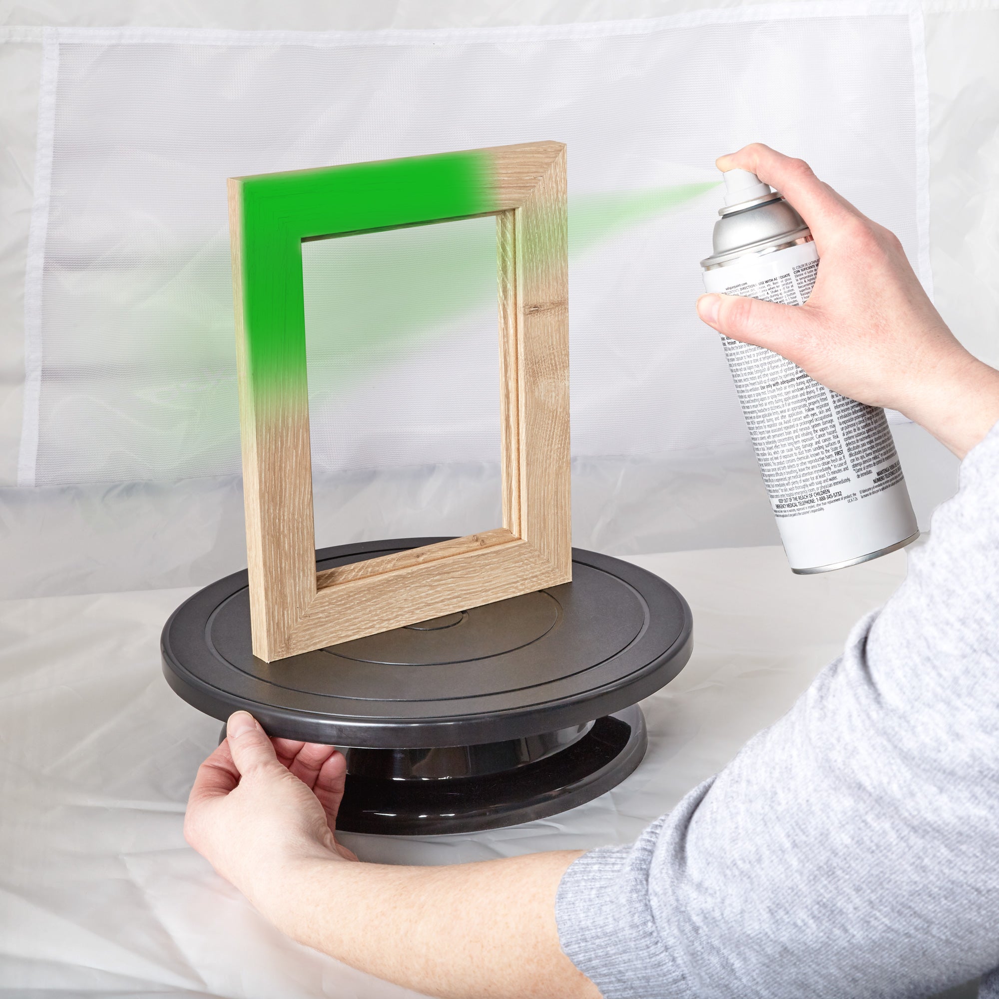 Turn Table for Spraying Image:5