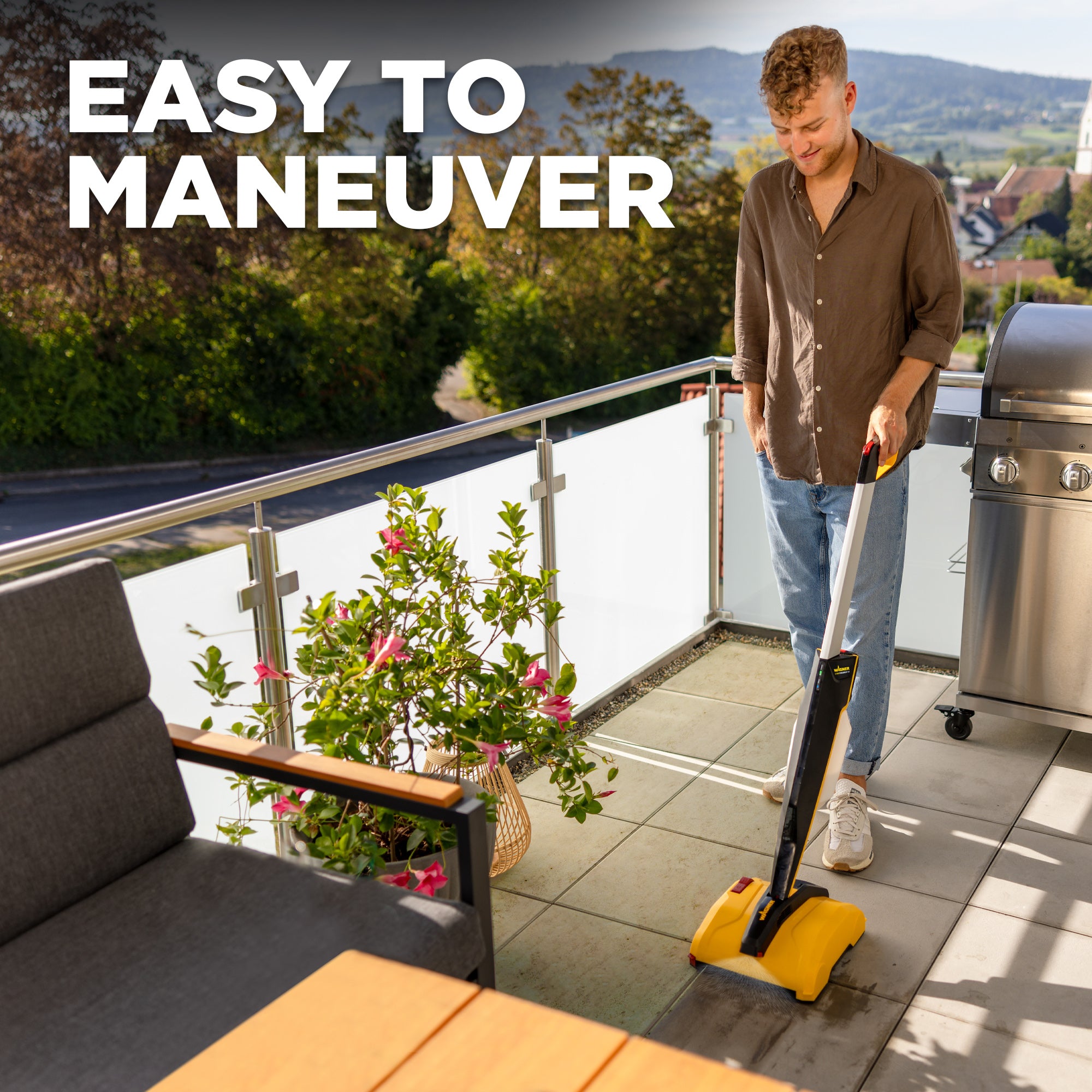 Levaro Powerbrush 18V Cordless (Wood + Deep Cleaner) Outdoor Cleaner Image:7