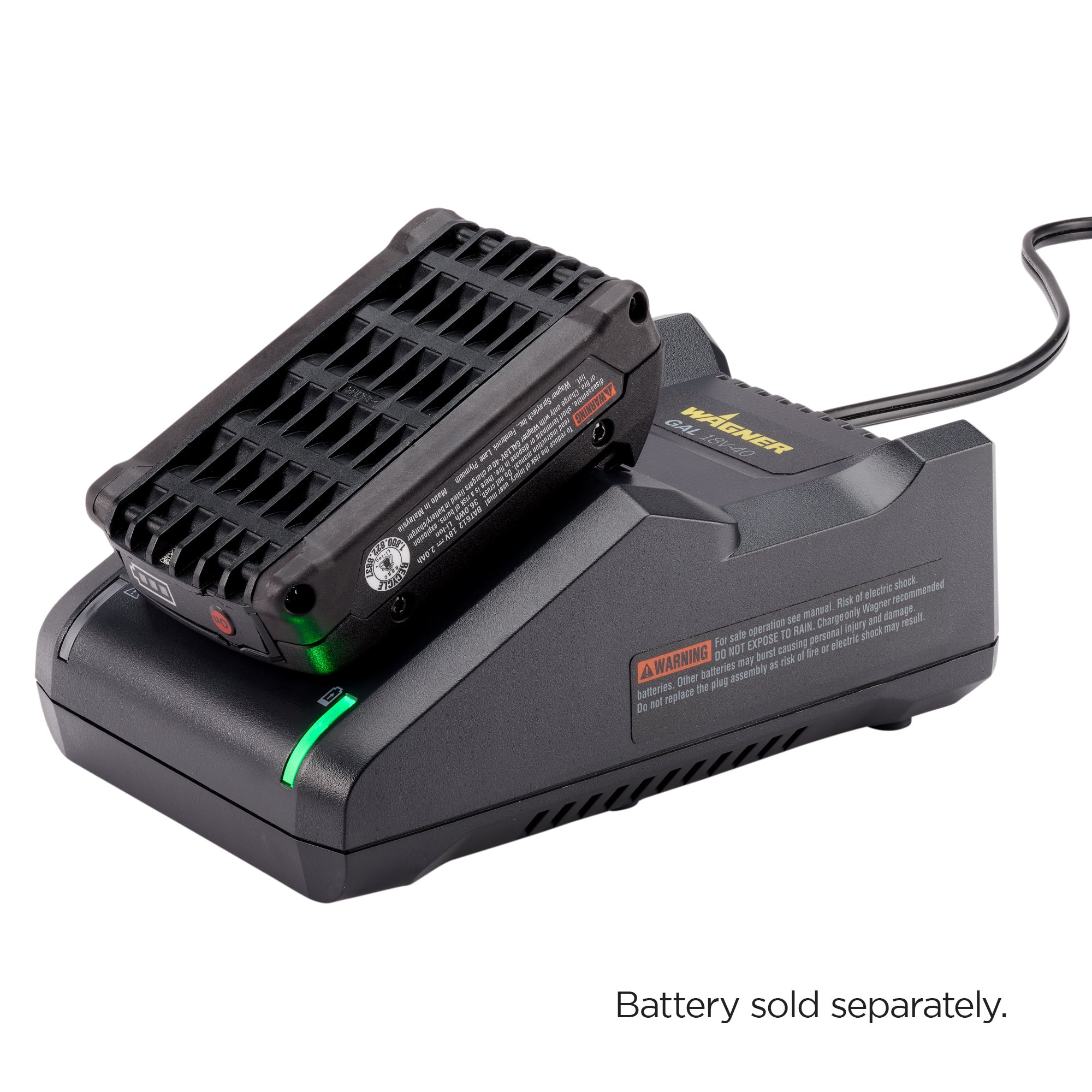 Wagner 18V Battery Charger Image:3